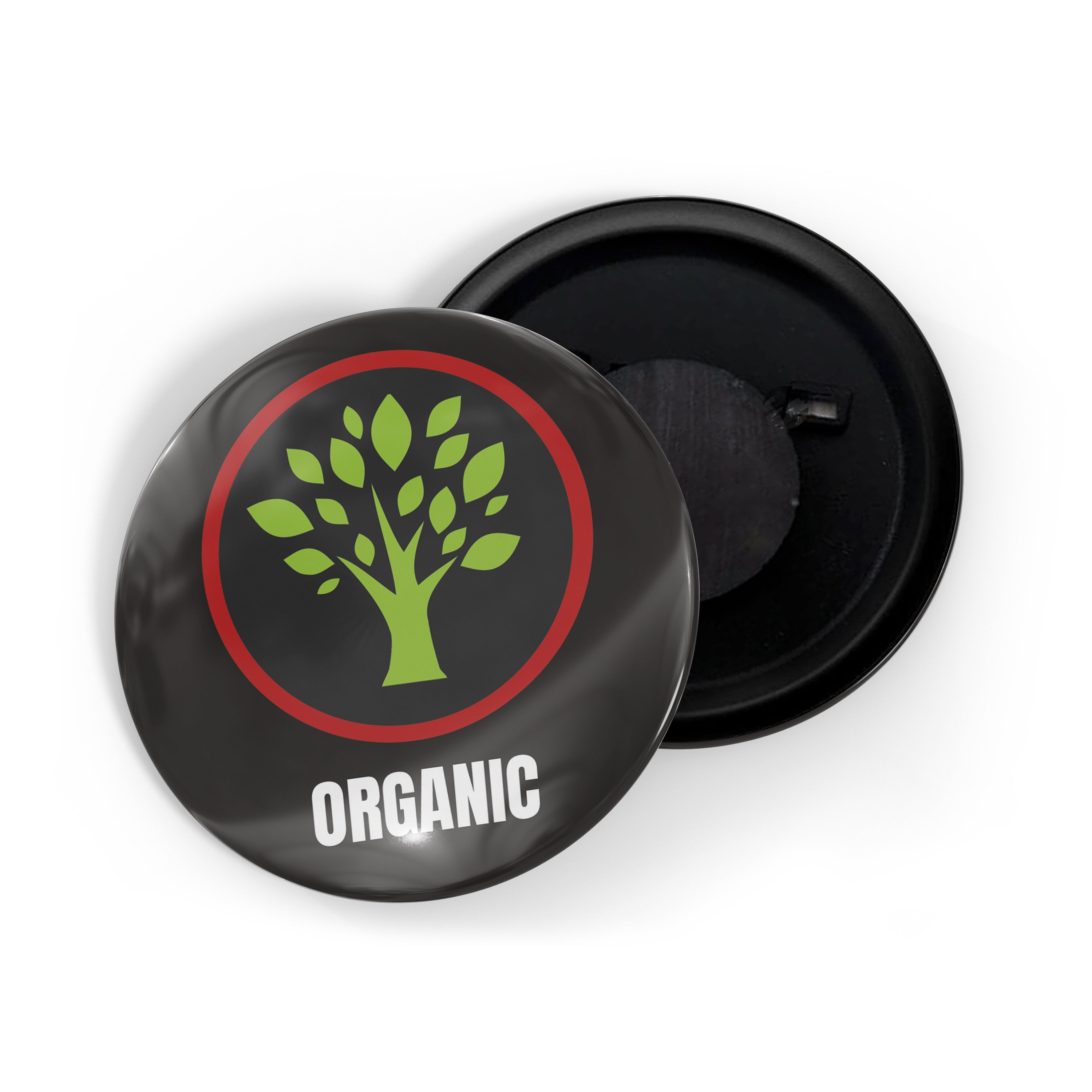 dhcrafts Fridge Magnet Black Organic Glossy Finish Design Pack of 1 (58mm)